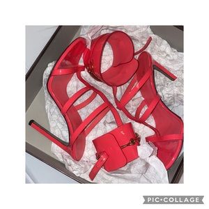 Gucci Ursula horsebit cage sandals in sz 6.5